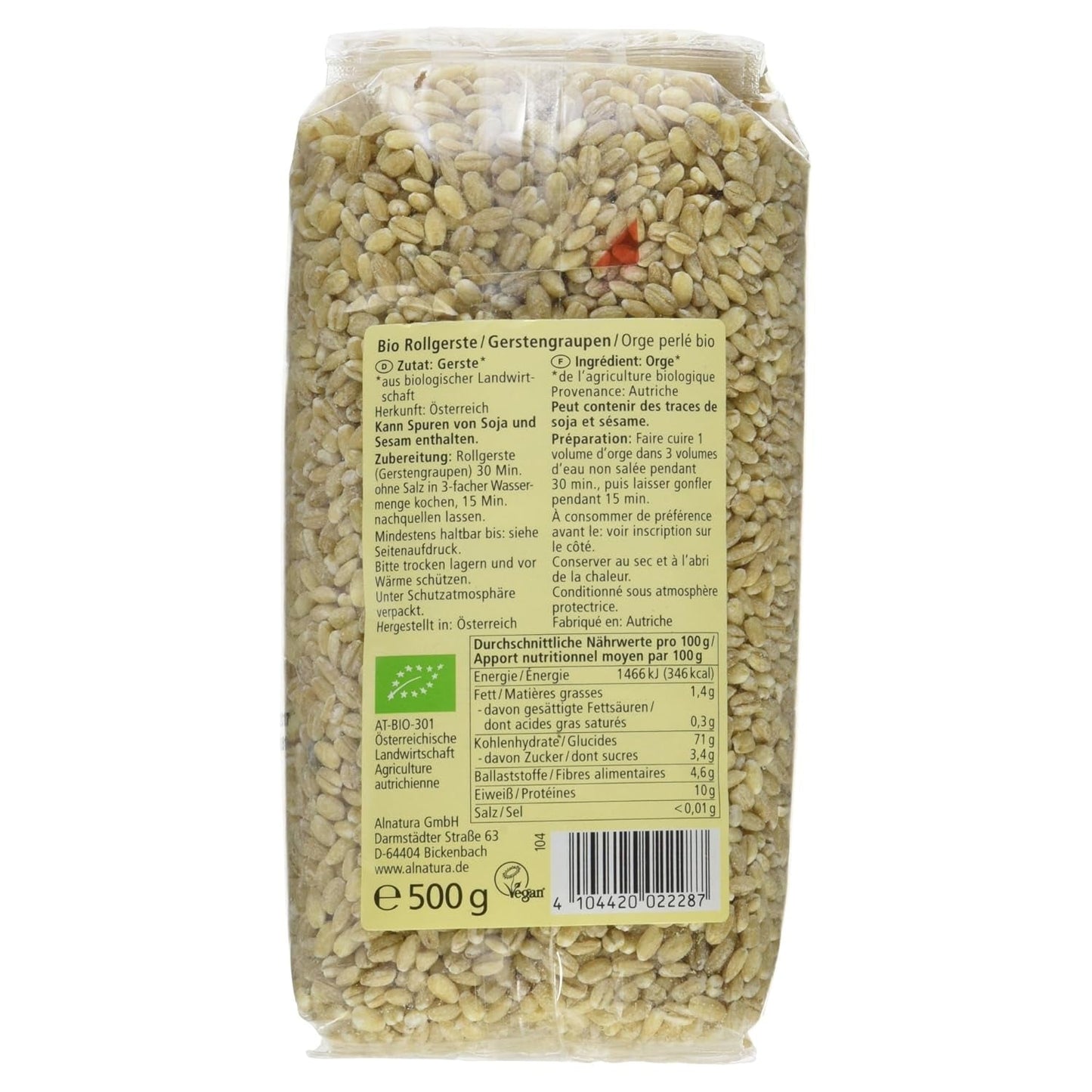 Bio kroupy, kroupy, 500g