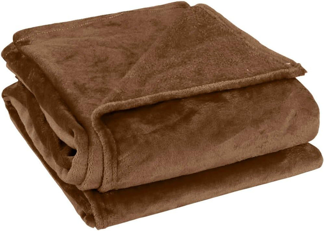 Sourcing Map Cozy deka přehoz Měkká a hřejivá fleecová deka jako pohovka Deka Deka Obývací pokoj a plyšová deka Vlněná deka měkký sametový plyš jablkově zelená 150X200Cm uxcell Postele a přikrývky Hnědá 180X200Cm