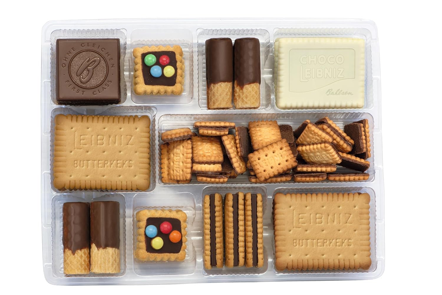Bahlsen Our Biscuits Family, balení 9 ks, směs sušenek se 7 křupavými druhy čokoládových sušenek (9 x 280 g)