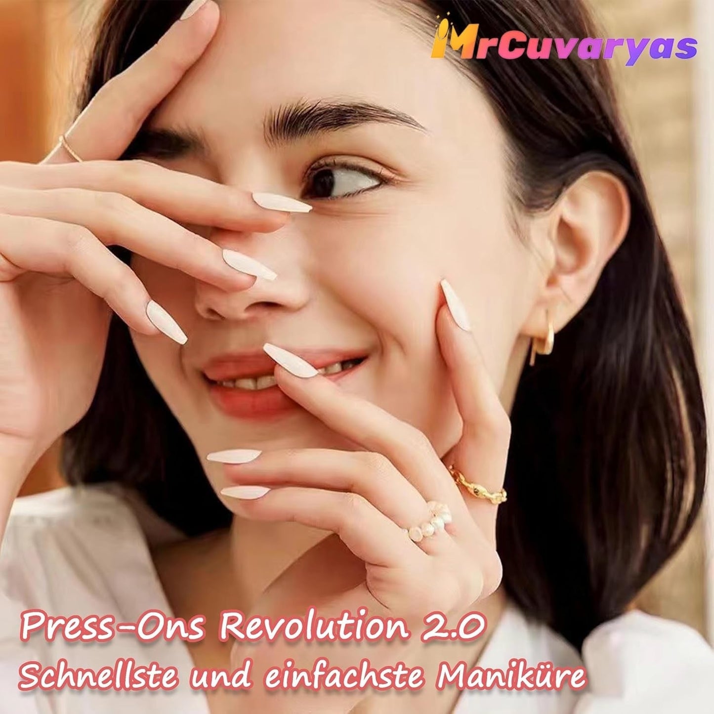 Sada umělých nehtů – 240 kusů Lepidlo na falešné francouzské nehty – růžový bílý přechodový design Umělé nehty s plným krytem měkký gel přírodní a pohodlný na nošení (růžová mandle)