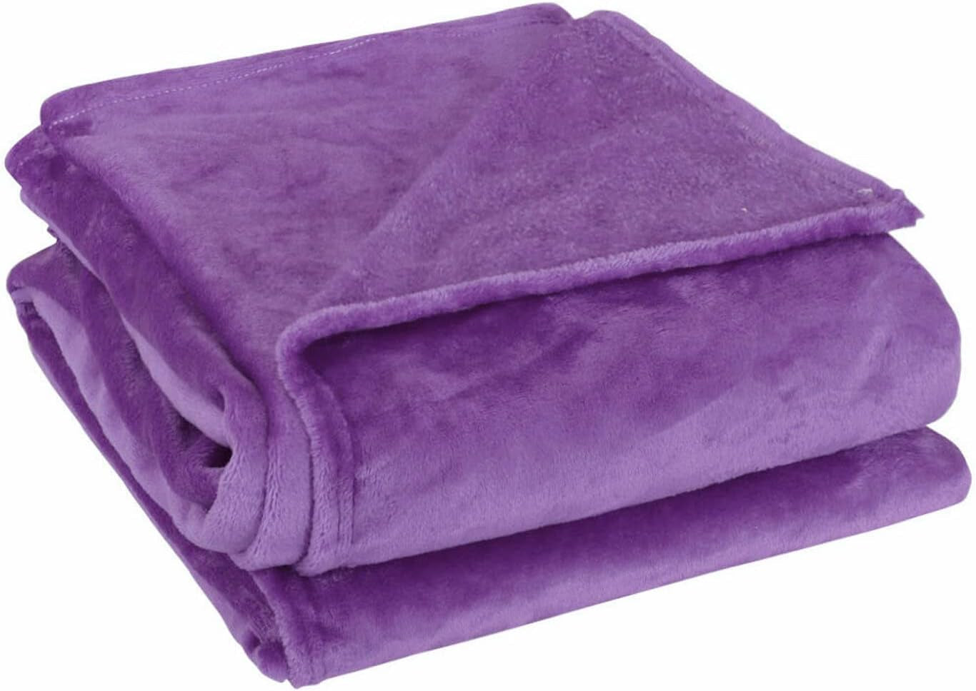 Sourcing Map Cozy deka přehoz Měkká a teplá fleecová deka jako pohovka Deka Deka Obývací pokoj a plyšová deka Vlněná deka měkký sametový plyš jablkově zelená 150X200Cm Postele a přikrývky uxcell Tmavě fialová 200X230Cm