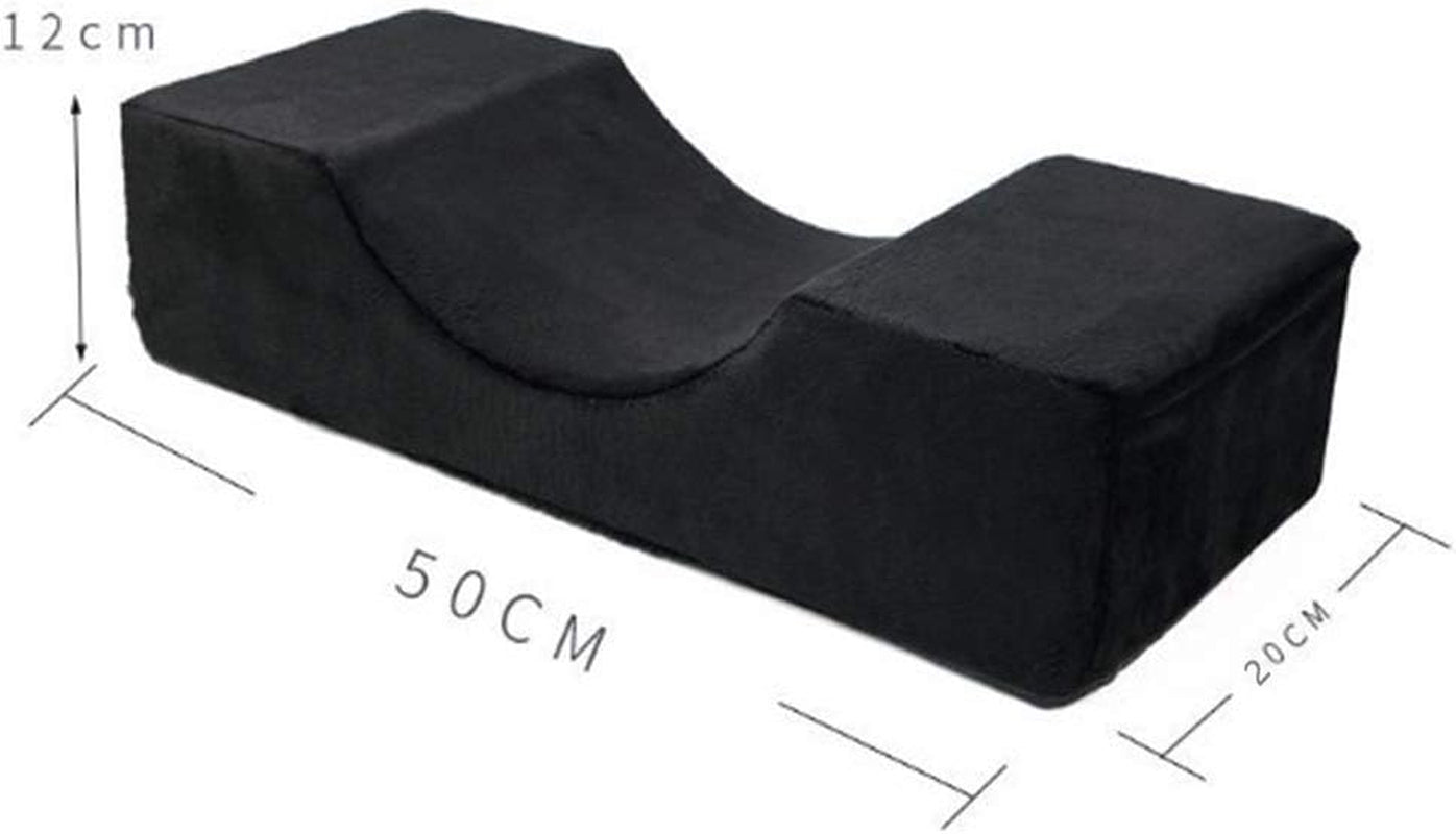 Whiteswan prodlužování řas Ergonomicky zakřivená podpora z paměťové pěny Obývací pokoj Polštář na krk Řasy Kosmetický make-up Polštář na spaní Polštář na spaní Krční podpora Krční ortopedické polštáře Naty Shop