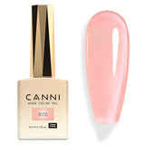 CANNI gel lak na nehty, semipermanentní, tmavě fialový, lak na nehty, UV gel, soak off, manikúra