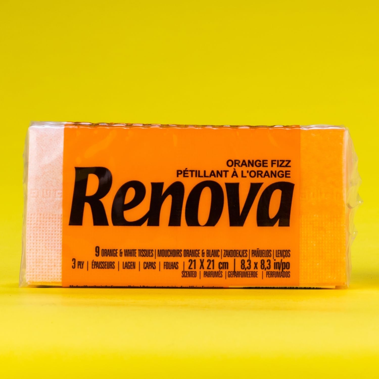 Kapesní kapesní ubrousky RENOVA ORANGE FIZZ 6 balení