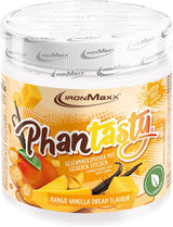 Ironmaxx Phantasty - Creamy Peach 250G Dávka | Vegan Geschmackspulver Mit Echten Frucht- Oder Nussstückchen | Perfekter Zuckerersatz Sladidla Naty Shop 250 G (1Er Pack) Mango Vanilla Dream