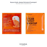 GYADA COSMETICS, maska na vlasy z lehkého a revitalizujícího materiálu, dodává lesk a hebkost, vyživující a opravující účinek, s termálním uzávěrem, na bázi kokosového oleje a avokáda, 60 ml Naty Shop maska na vlasy