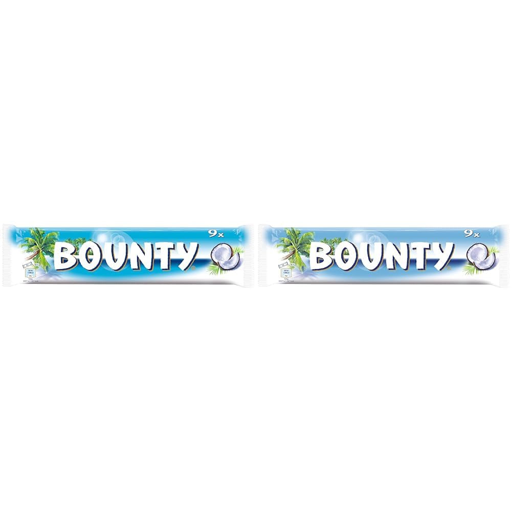 Čokoládové tyčinky Bounty | Kokos a čokoláda | Různé velikosti balení