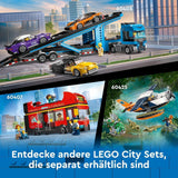 LEGO City dvoupatrový autobus, dvoupatrový autobus na hraní, sada vozidel pro dívky a chlapce od 7 let, obsahuje 5 figurek včetně miminka v kočárku 60407 Stavebnice Besuche den LEGO-Store