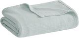 Madison Park Freshspun Wicker Twin Šedá bavlněná přikrývka Postele a přikrývky Madison Park King Blue