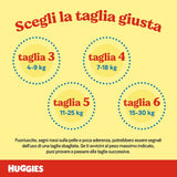 Pleny Huggies Unistar, velikost 4 (7-14 kg), balení 128 ks plen (základní)