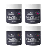Semipermanentní barva na vlasy Directions 100 ml box 4 balení (Pillarbox Red) Barva na vlasy Naty Shop Stormy grey 400 Ml (1 balení)