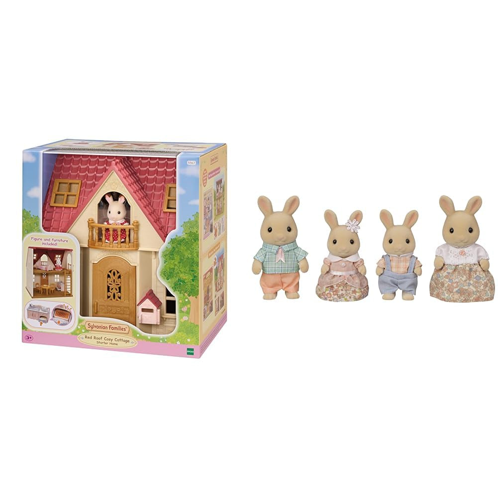 L5567 NEW Starter House, Multicolor L5706 Milk Bunny Family - Figurky domečku pro panenky