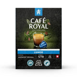 Café Royal s příchutí hořké čokolády 100 kapes pro Nespresso kávovar na kávu - 4/10 Intenzita - UTZ-zertifiziert, aus Aluminium & Lungo 36 Kapseln für Nespresso Kaffee Maschine - 4/10 Intenzita