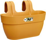 elho Vibia Campana Easy Hanger M 36 - Květináč na balkon i ven - Ø 36,0 x V 26,5 cm - Černá/Antracit