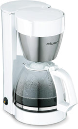 Espresso kávovar Cloer 5009 Keep Warm Filter pro až 8 šálků 800 W s izolovanou karafou z nerezové oceli 1x4 filtrační šálek černý