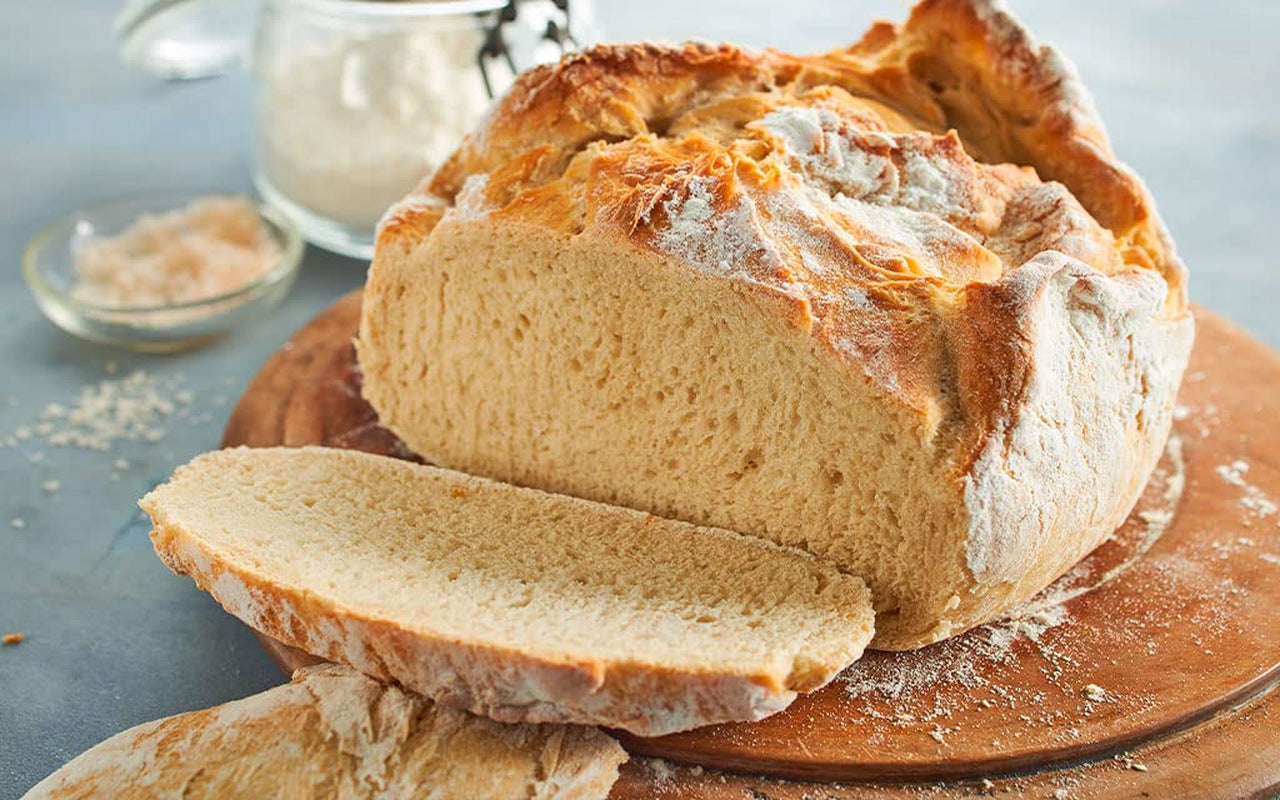 RUF Lievito Madre Sauerteig, Milder Weizen-Sauerteig, Mutterteig, Kurze Teigruhe Durch Enthaltene Trockenhefe, Lievito Madre Getrocknet Für Brot, Bageta, Focaccia, 3X35G Směs na pečení a vaření Naty Shop