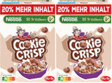 Nestlé Cookie Crisp (+20 %), celozrnné snídaňové sušenkové cereálie pro děti, balení 1 ks (1x450g)