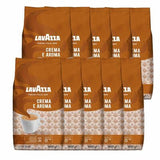 LAV-AZZA Celozrnná káva Cream E Aroma 10x1000g (10kg) Prémiová italská káva, krémová a aromatická