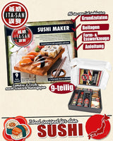 ITA-SAN Sushi Set (9dílná kompletní sada, ideální pro začátečníky, na zkoušku nebo jako dárek) 1 bal