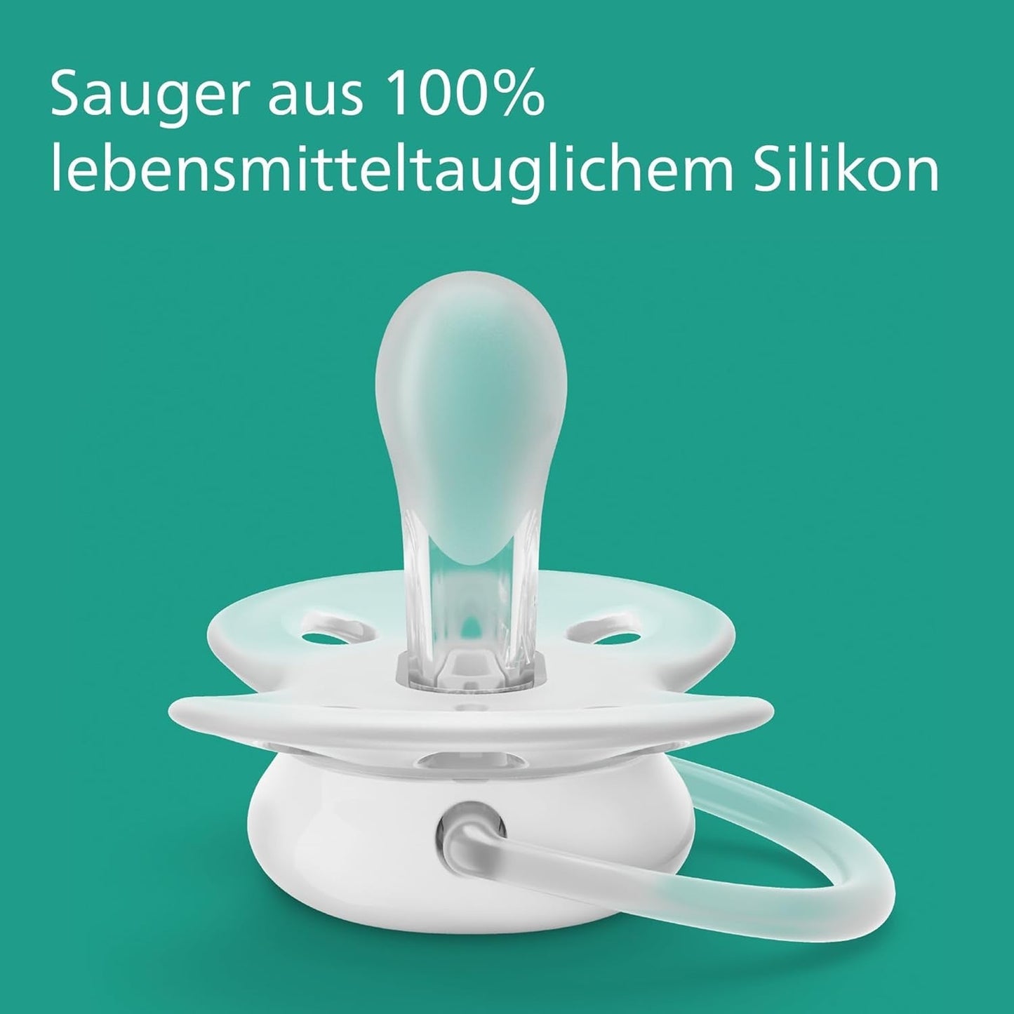 Ultra měkké dudlíky Philips AVENT - balení 4 extra měkkých dudlíků bez BPA pro děti ve věku 0-6 měsíců, včetně pouzdra na přenášení a sterilizace (model SCF091/35)