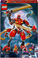 LEGO NINJAGO Sada Kai's Ninja lezeckého robota, Hračka Ninja se sestavitelnou akční figurkou a 4 minifigurkami, Dětská dobrodružná sada, Dárek k narozeninám pro 9leté chlapce a dívky 71812 Stavebnice Beuche den LEGO-Store