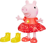 Peppa Pig Peppa'S Mud Puddle Party Doll - německá verze, růžová nebo růžová Naty Shop Dolls Mud Puddle Party