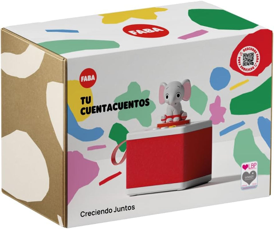 - Příběhy pro holky a kluky, řečník s postavičkou slona, vzdělávací hra, obsah ve španělštině, vhodné od 0 let Bebe Toys Naty Shop