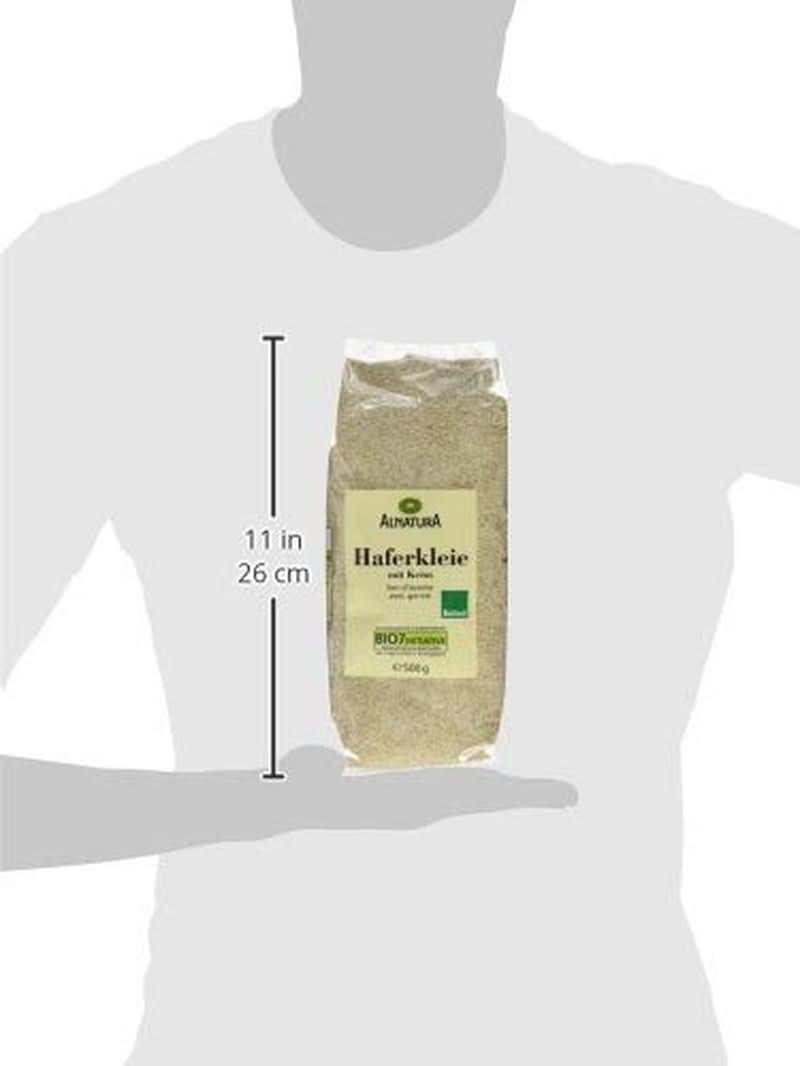 Bio ovesné otruby s klíčky, 500 gramů Cereale Naty Shop