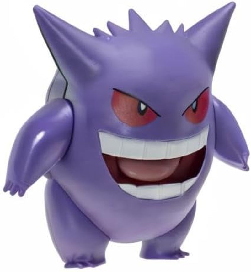 Pokémon PKW0359 - figurka s hranou bitvou - oficiální pohyblivá figurka Gengara 11,5 cm akční figurky Naty Shop