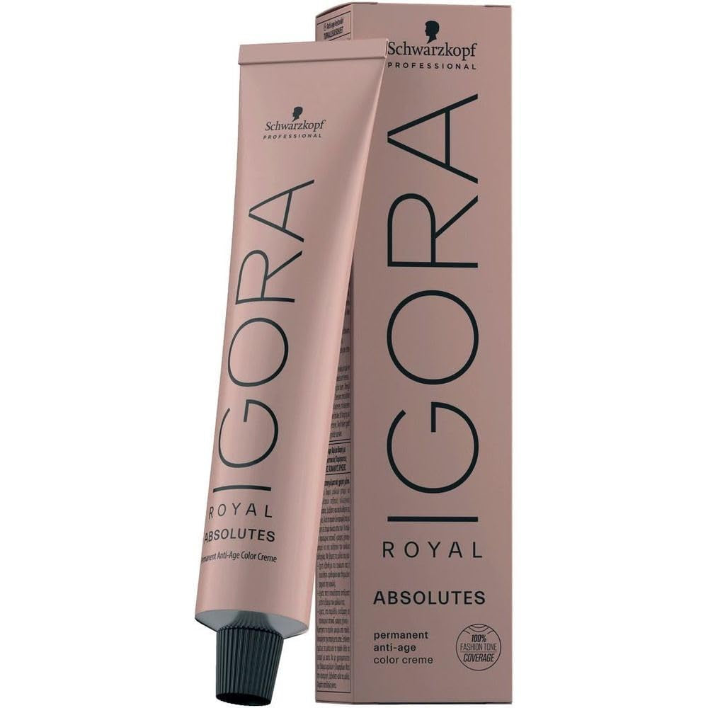 Igora Royal Absolute Age Blend barva na vlasy, 7-560 středně zlatá čokoládová blond, 60 ml Naty Shop Hair Dye 7-560 60 Ml (1 balení)