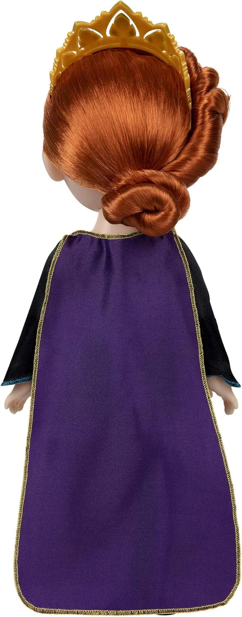 Disney Frozen 2 Anna Doll – 35 cm vysoká polohovatelná panenka v ikonických módních šatech s erbem Arendelle a diadémem pro větší zábavu, pro dívky od 3 let.