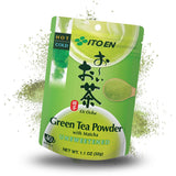 ITO EN Oi Ocha Instantní zelený čaj v prášku s matchou - Neslazený zelený čaj matcha z Japonska - 1 x 32 g