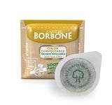 Caffè Borbone Kompostierbare Kaffeepads, Gold-Kaffeemischung - 100 pads - kompatibilní s ESE System Papier pads 44 mm