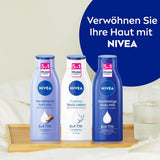 NIVEA Rich Body Milk, intenzivní vyživující tělový krém s mandlovým olejem, 400 ml Sprcha a koupel Naty Shop