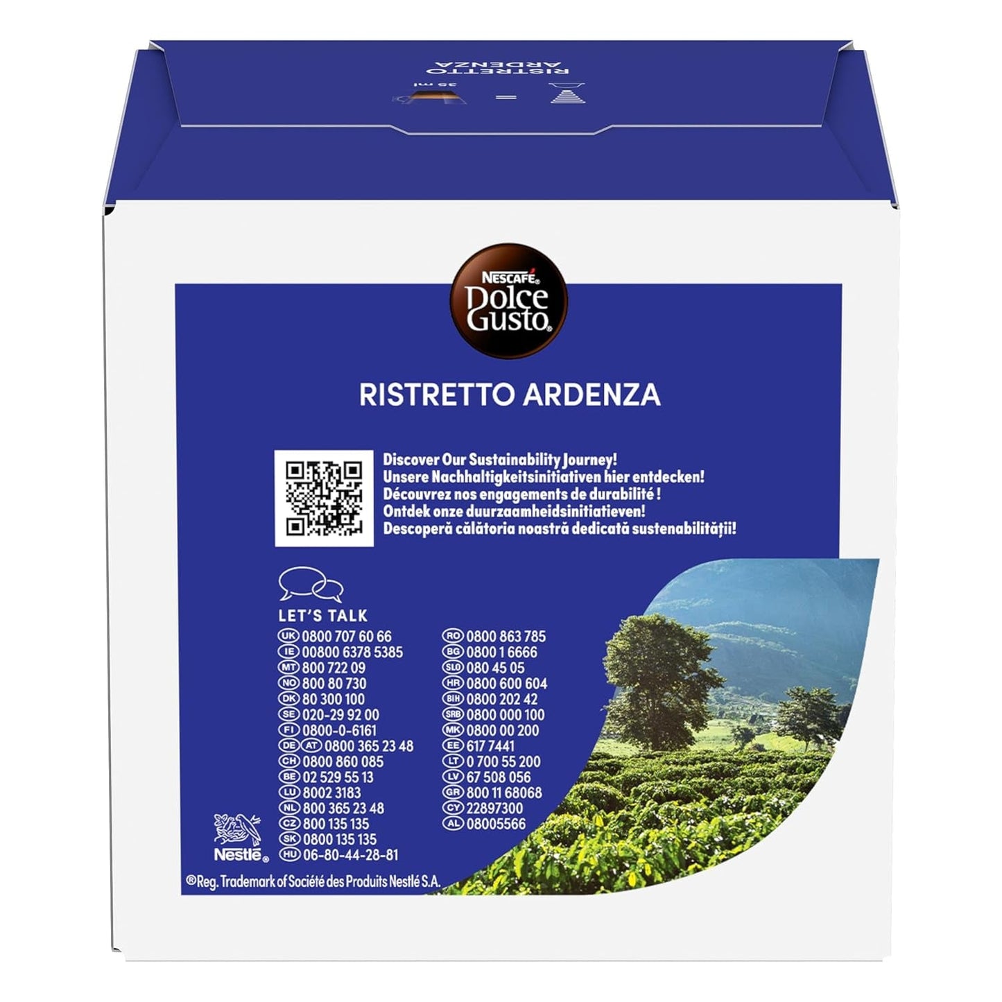 NESCAFÉ DOLCE GUSTO Espresso Ardenza Kaffeekapseln 3er Pack (3 x 16 kapslí)