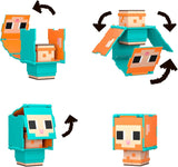 Mattel Minecraft Flippin' Figs Ovečka a kuře 2-balení s hracími figurkami 2 v 1, velkými hlavami a pixelovým designem HXK17 Akční figurky Naty Shop
