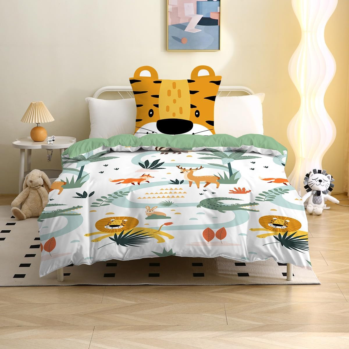 3D povlečení z mikrovlákna, zvířátka, unisex Povlečení - dětské Naty Shop