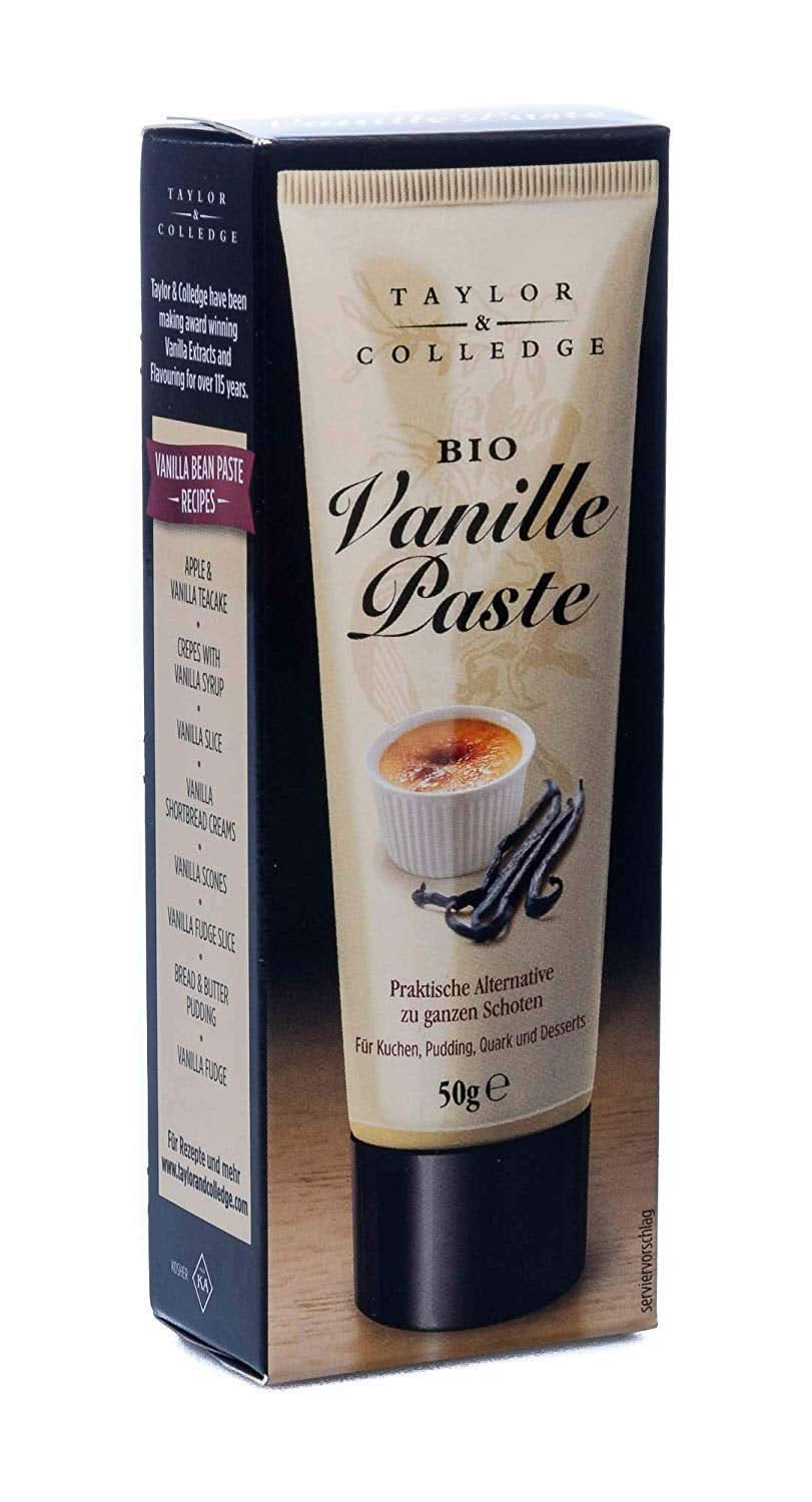 Bio vanilková pasta z tuby, 50 gramů Aromas Naty Shop