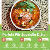 Elf-Family 270g x6er Box (12 balení) Bio Konjak Nudeln Ultra Low Carb Shirataki Nudeln Vegan Bezlepkové-Instantní Nudeln bez kohlenhydrátu/Keto/Kalorienarme/Fettfrei/Zuckerfrei -Spaghetti MHD/202/11