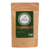 Indický sypaný čaj Masala Chai | 50 šálků, směs černého čaje, skořice, kardamom, černý pepř | Kořeněný čaj Masala | Chai Latte Suite 3,53 oz/ 100 g sáček