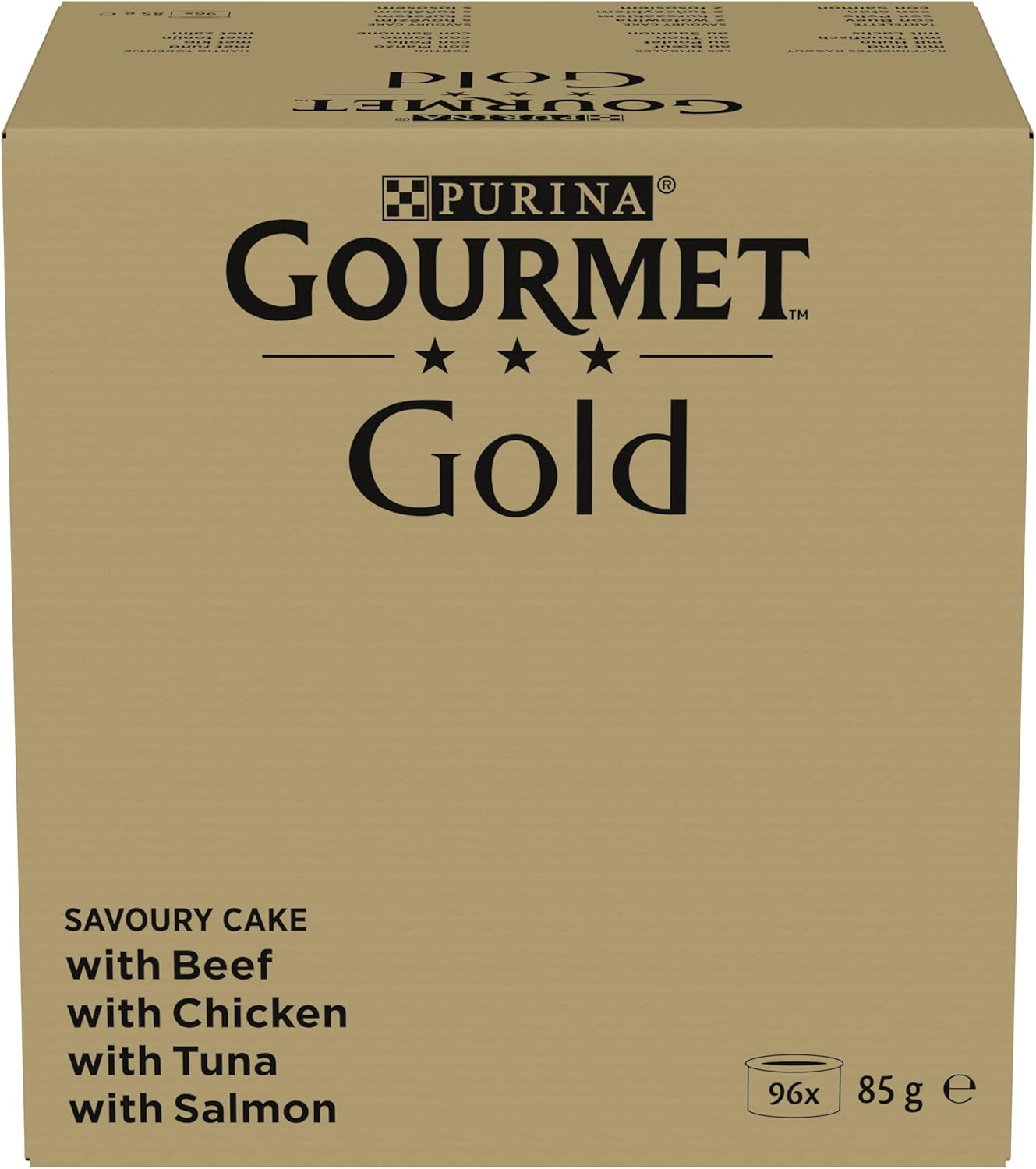 Mokré krmivo pro kočky Gourmet Gold Refined Ragout, různé směsi, balení 96 ks (96 x 85 g)