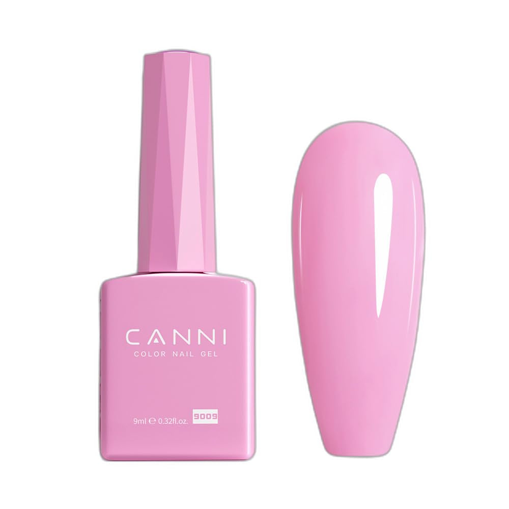 CANNI gel lak na nehty, semipermanentní, tmavě fialový, lak na nehty, UV gel, soak off, manikúra