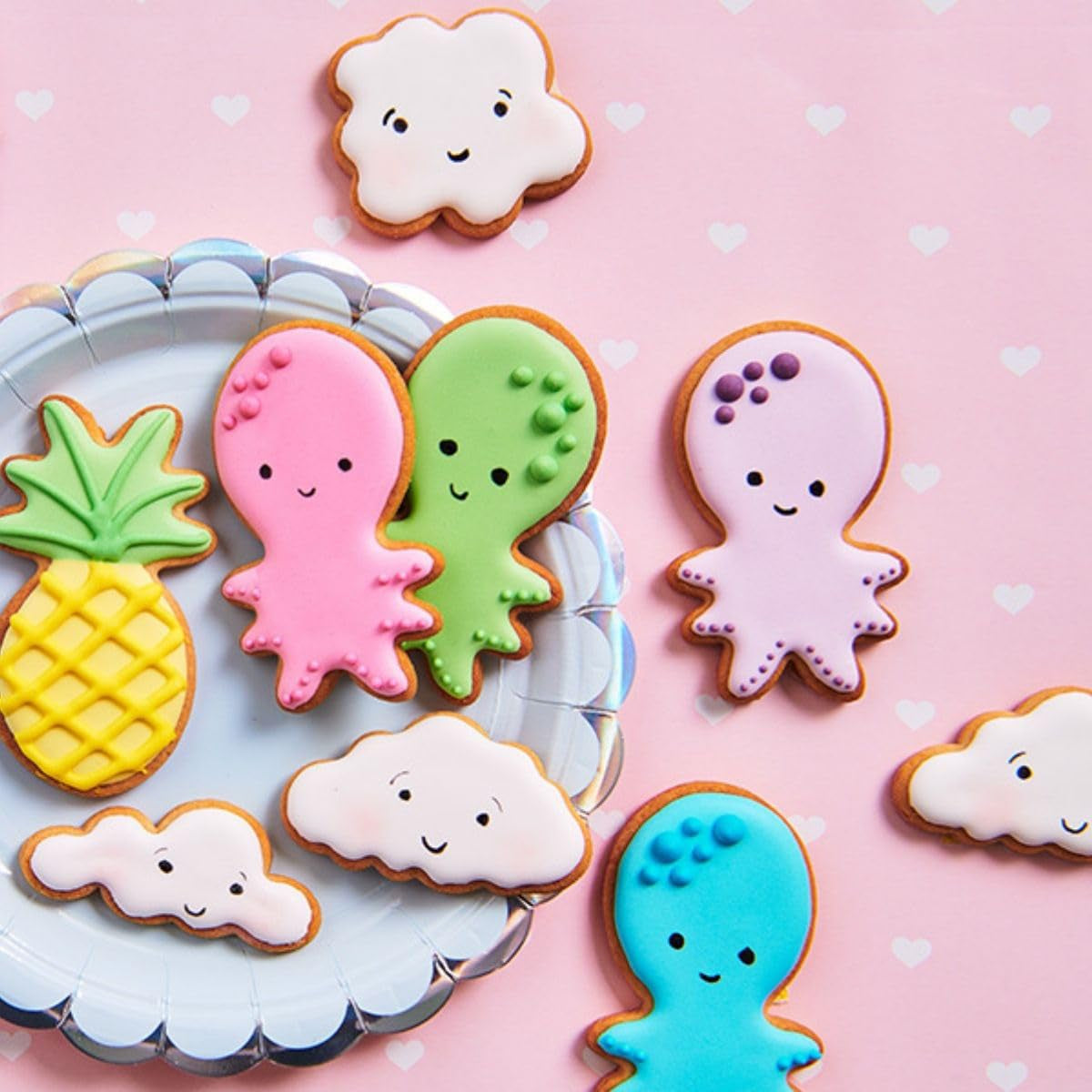Funcakes Food Color Pens, Royal Blue: Food Color Pens, Flexibilní hrot pro tlusté a tenké čáry, Jedlé pero na sušenky, dorty, fondant a další, Skvělé pro personalizaci, Halal Certified