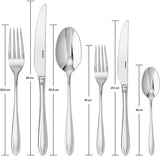 Sambonet 52515-83 Sada nádobí Dream monoblok, 36 kusů Kitchen Naty Shop