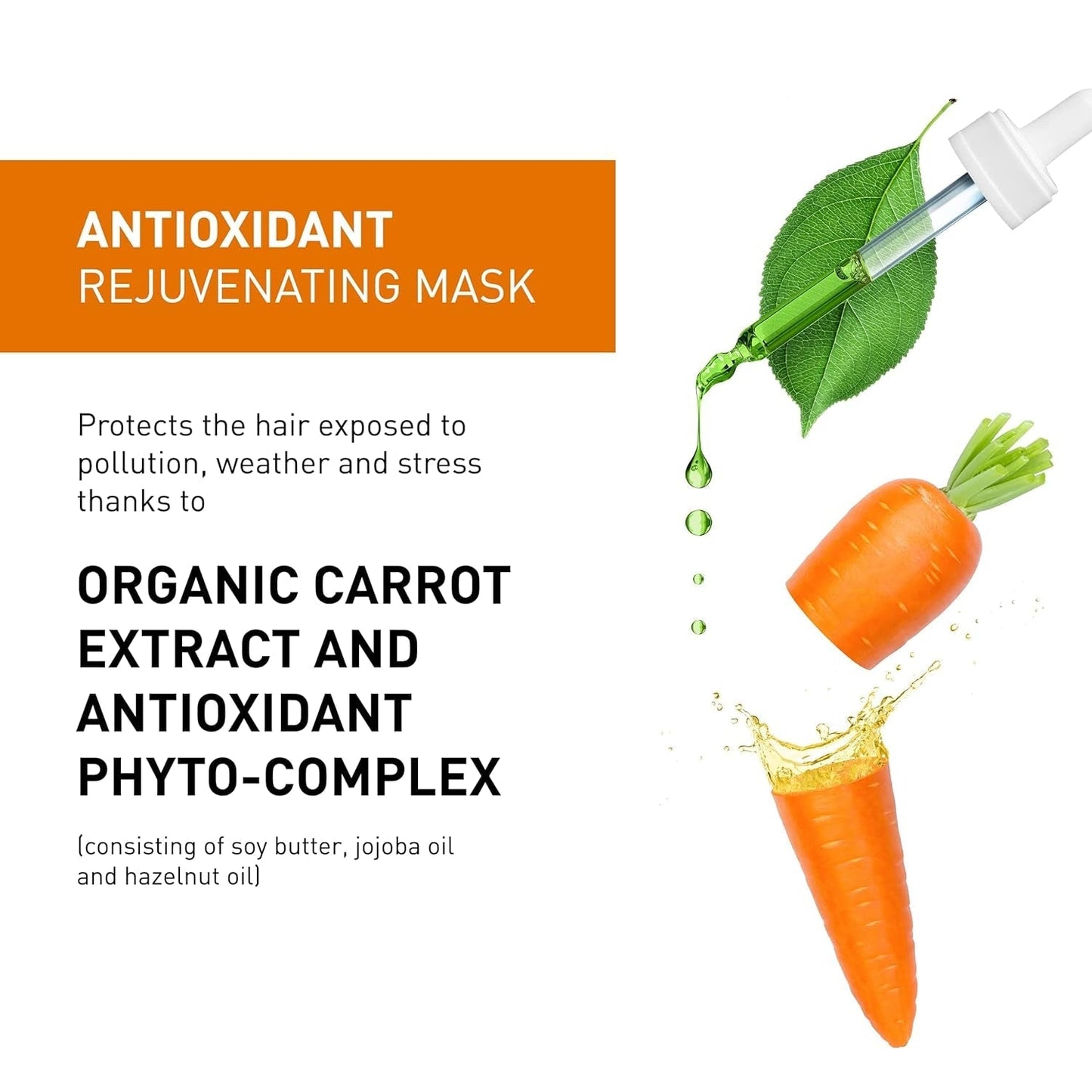 Omlazující antioxidační maska - 250 ml Naty Shop maska na vlasy
