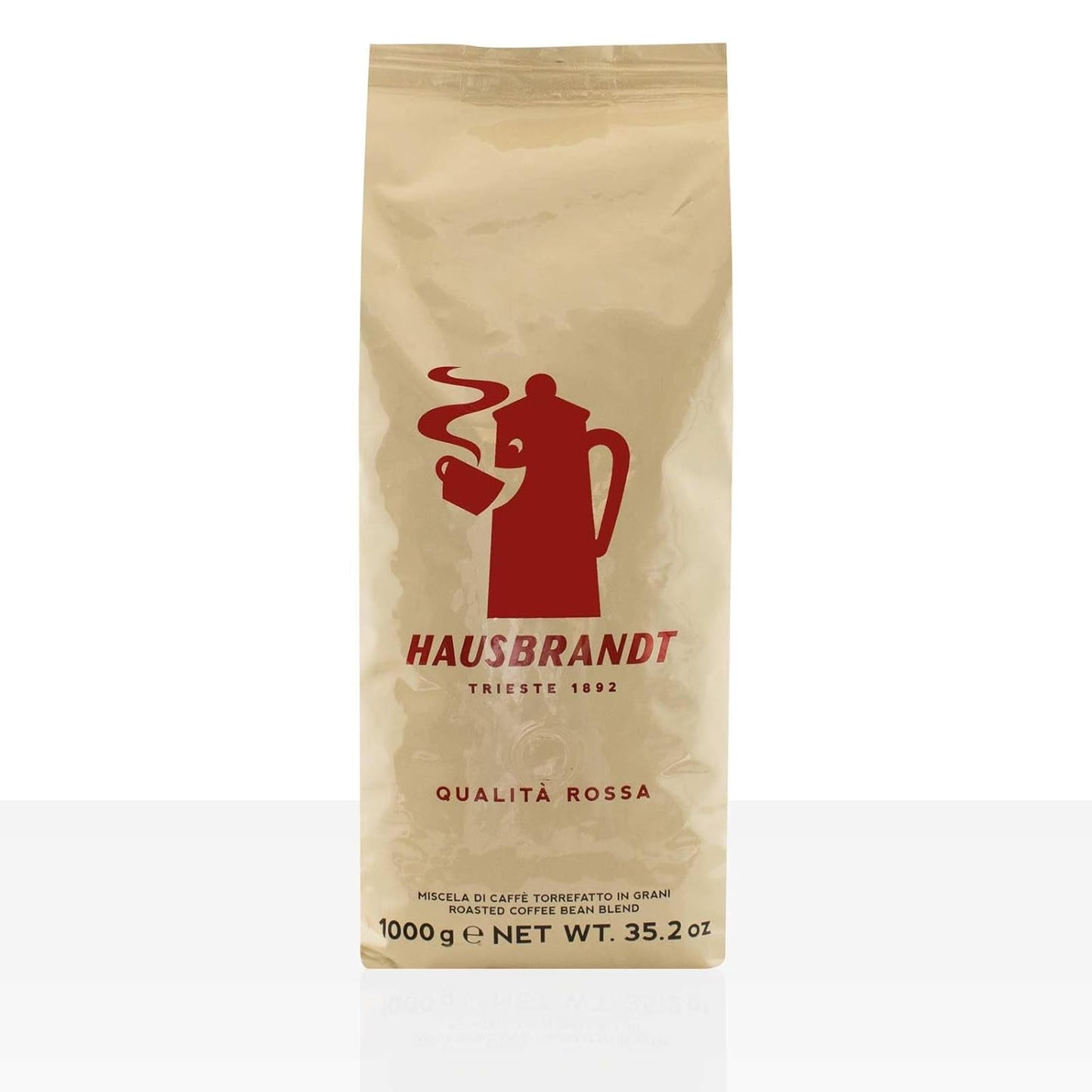 HAUSBRANDT Quality Red 6 x 1kg Káva s celými zrny
