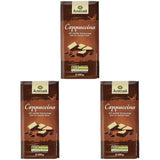 Bio čokoláda plněná cappuccinem, 100g
