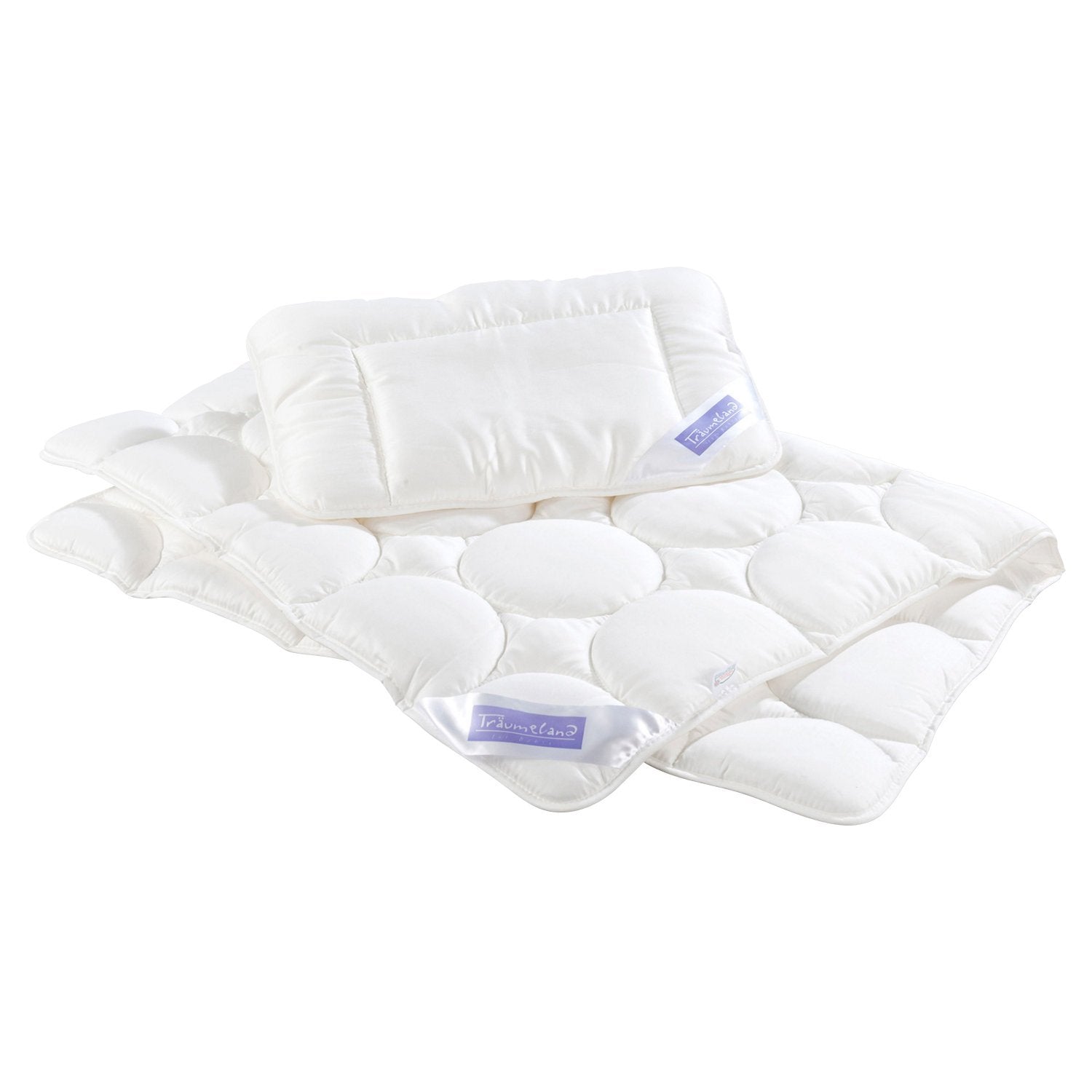 Sada přikrývek Dreumeland Tencel, rozměr 80 ​​X 80 Cm + 35 X 40 Cm Přikrývky a přikrývky Naty Shop Výchozí název