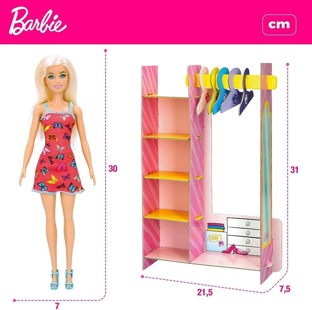 Lisciani 76918 Barbie Fashion Boutique Domky pro panenky Naty Shop
