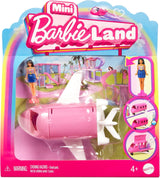 Mini BarbieLand Sady panenky Barbie a autíčka, 1,5" panenka a ikonické autíčko s překvapením měnící barvu, HYF40